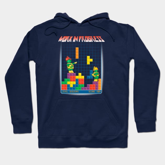 Work in Progress Hoodie by NMdesign